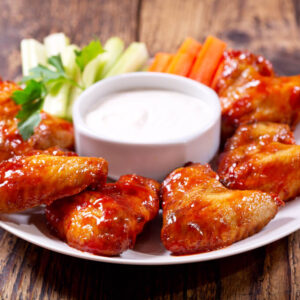 Chicken Wings in Cream Cheese Sauce Recipe