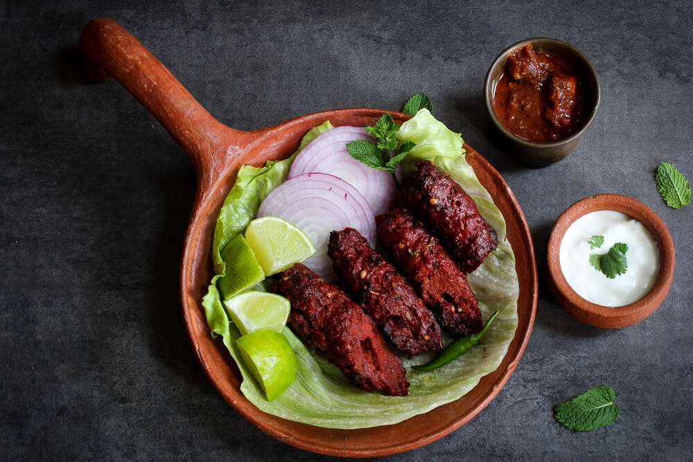 Afghani Chicken Kababs Recipe