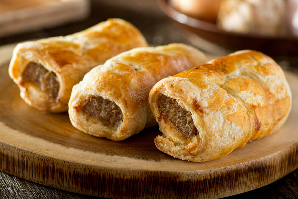 Sausage With Puff Recipe
