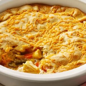 Cheesy Chicken Pot Pie Recipe