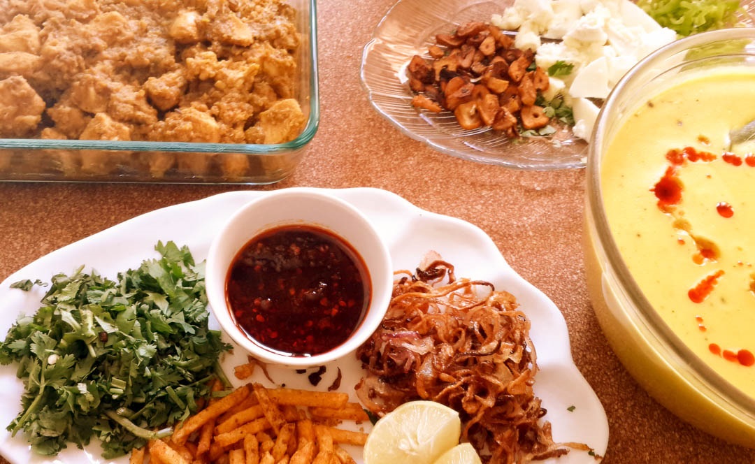 Chicken Khao Suey Recipe