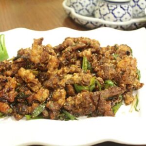 Rajhistani beef with chili Recipe