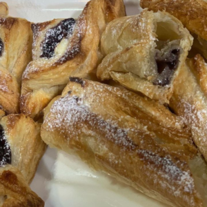 blue berry puff pastry