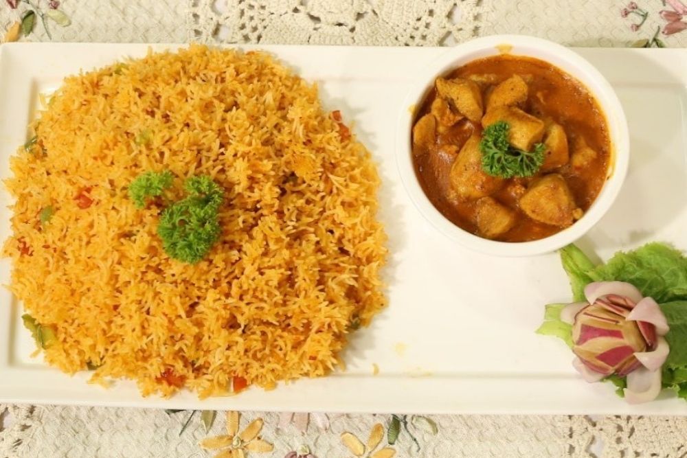 Trichando Chicken With Peri Peri Rice Recipe