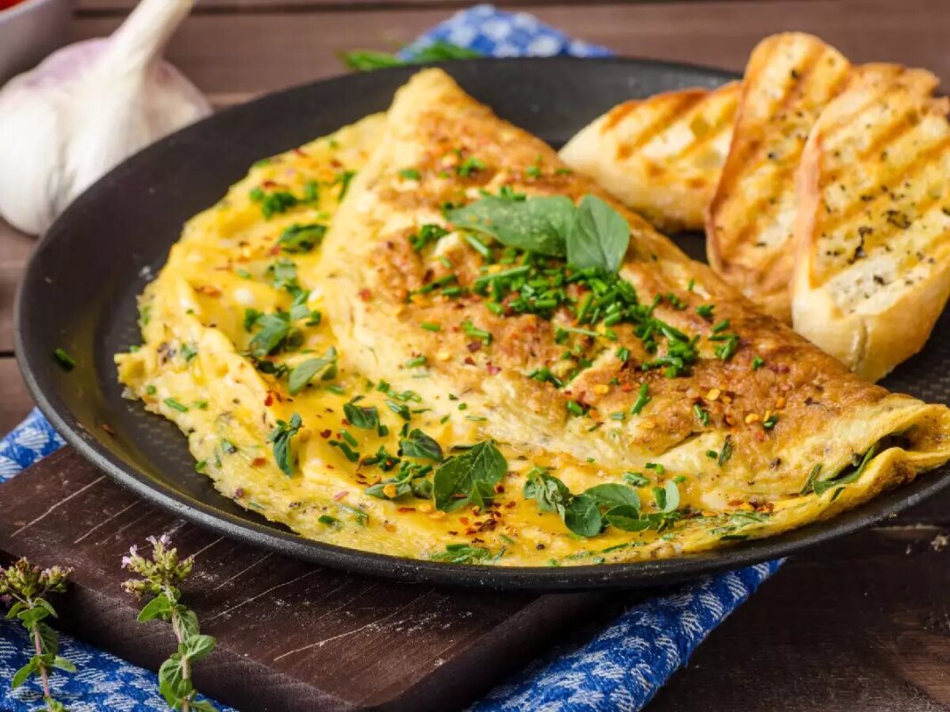 Easy Cheese Omelette
