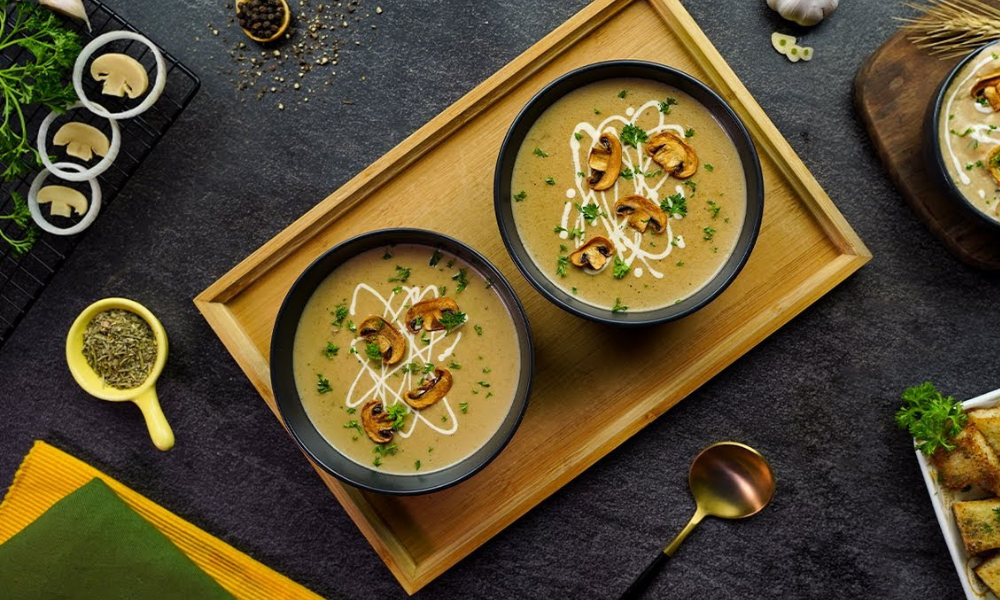 Chicken Cream Mushroom Soup Recipe