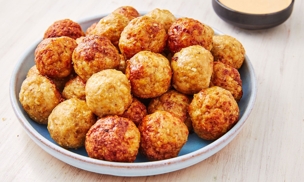 Baked Chicken Meatballs Recipe