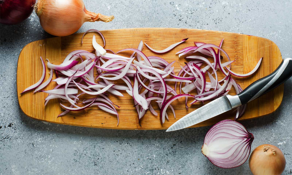 Store Cut Onions In The Refrigerator