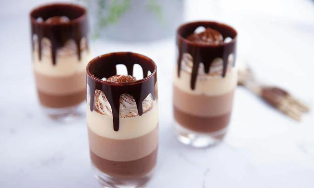 Chocolate Cheesecake Pudding Cups Recipe