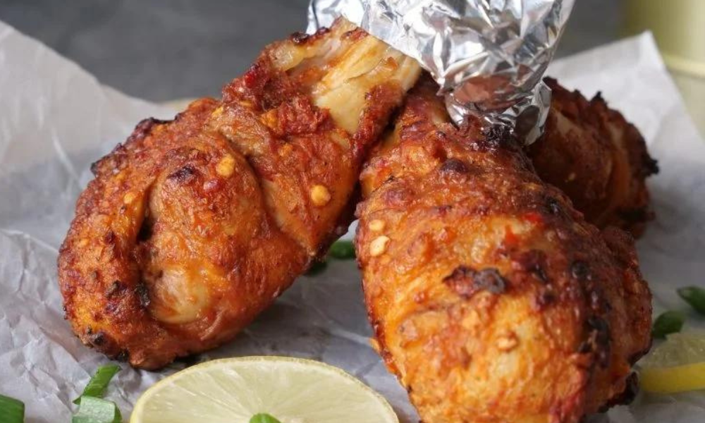 Chatkhara Chicken Drumsticks Fried Recipe