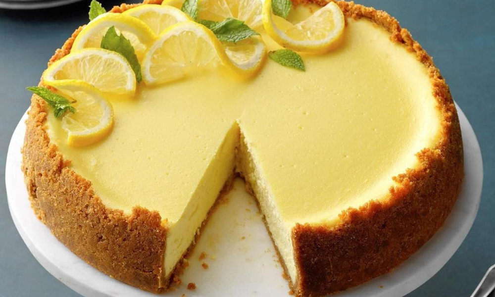 Baked Lemon Dream Cheesecake Recipe