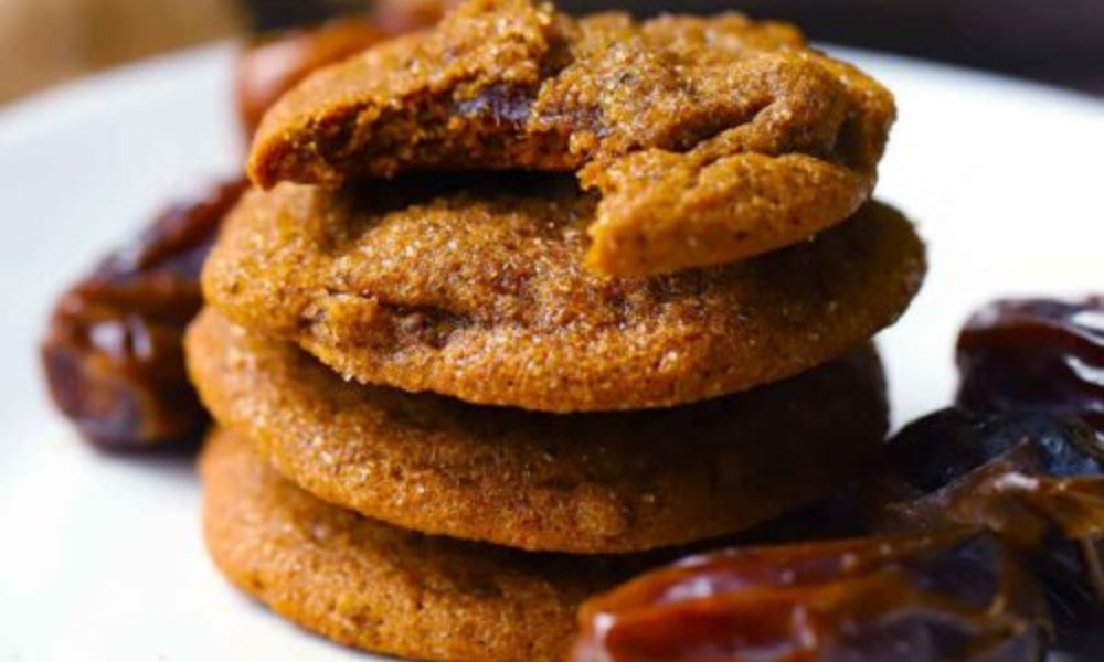 Fresh Ginger Date Cookies Recipe