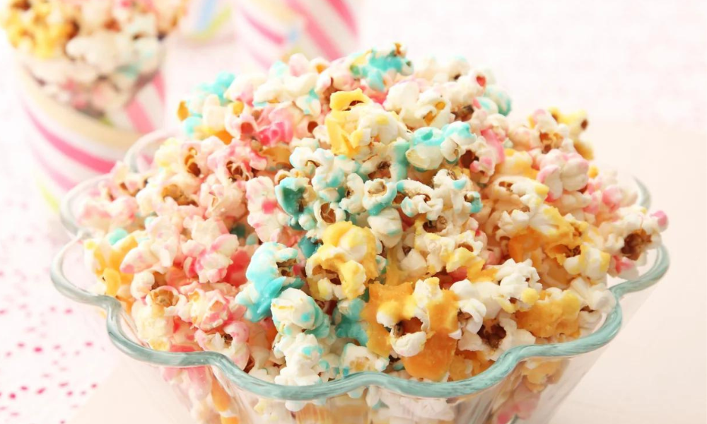 Rainbow Popcorns Recipe