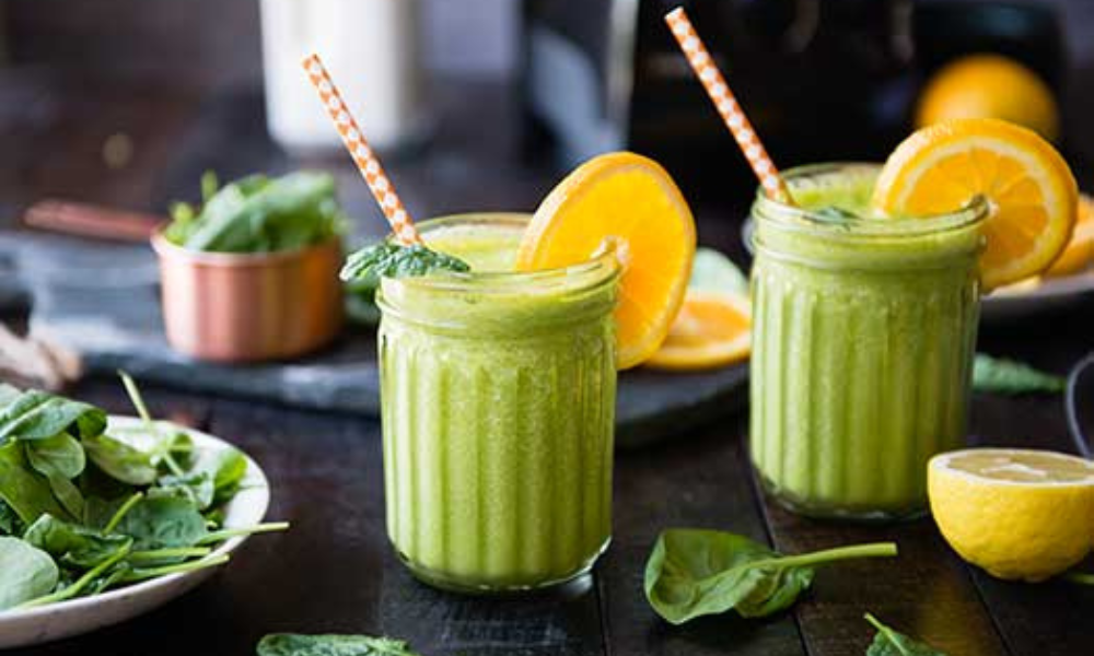 Orange Green Smoothie Recipe