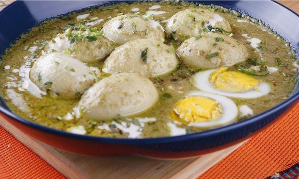 Hara Masala Egg Curry Recipe