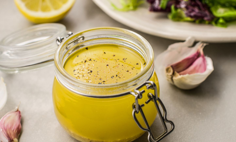 Lemon Garlic Salad Dressing Recipe