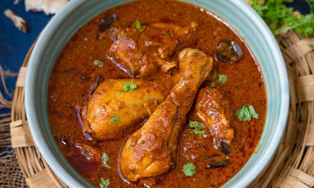 Bihari Chicken Curry Recipe