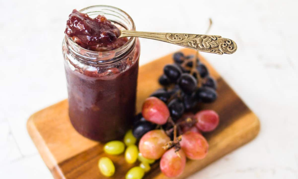 Homemade Grape Jam Recipe