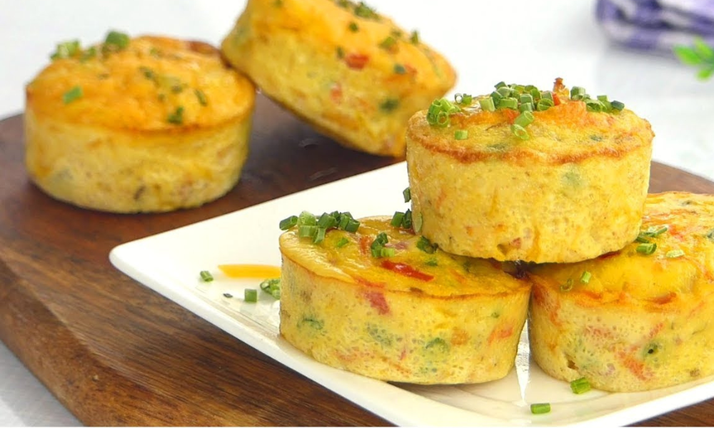 Egg Muffin With Vegetables Recipe