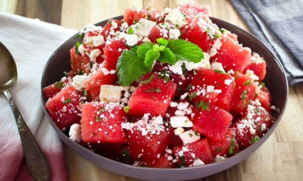 Watermelon and Mint Salad Recipe